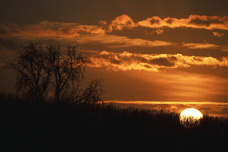zonsondergang