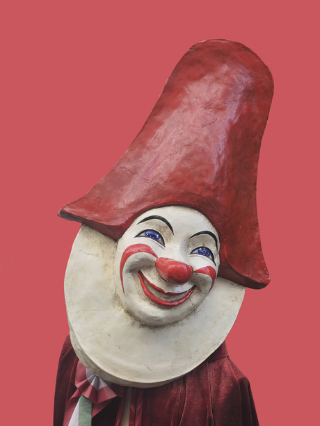 Clown in Florence.