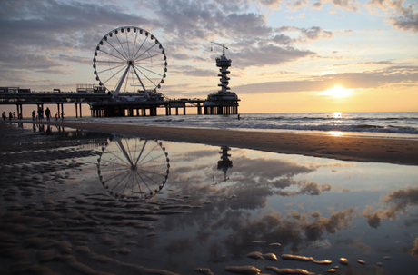 Scheveningen zonsondergang 