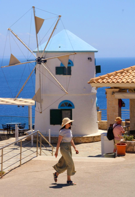 "Zomerse dag bij de molen"