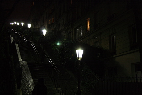 Parijs 2007 - Sacre Coeur - Escalier