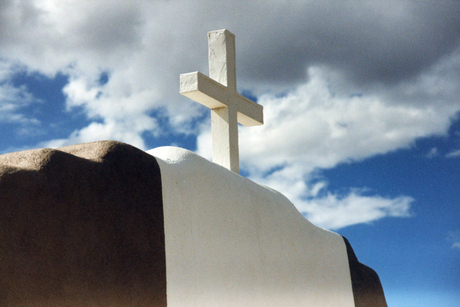 Adobekerk, Taos Pueblo, New Mexico