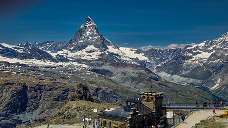 Matterhorn, Gornergrat, Zermatt, Wallis, Schweiz
