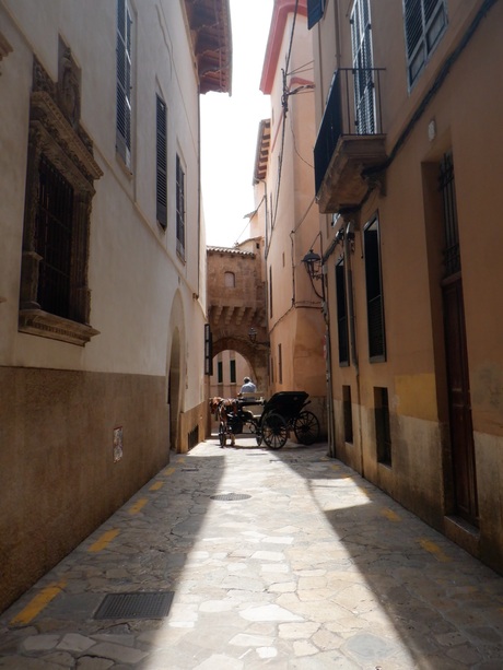 Straatbeeld Mallorca