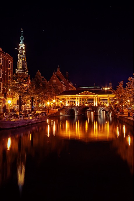 Leiden in the evening