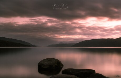Sunset at Loch Ness
