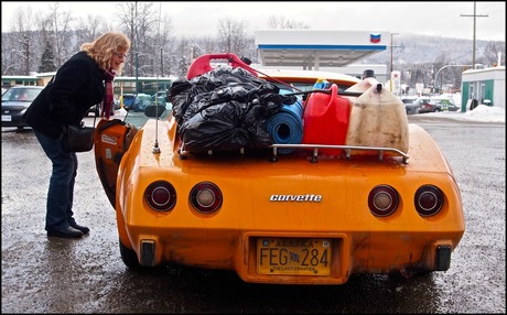 A Chevrolet Corvette.