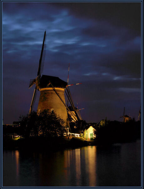 Kinderdijk verlicht