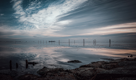 Langs het Markermeer