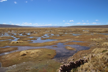 Water op groote hoogte in Peru