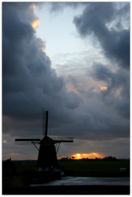 Molen oosterend