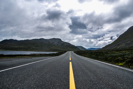 down the road (color)