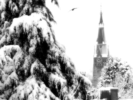 Vanaf ons balkon gemaakt.