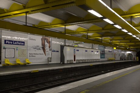 Metrostation Pere Lachaise