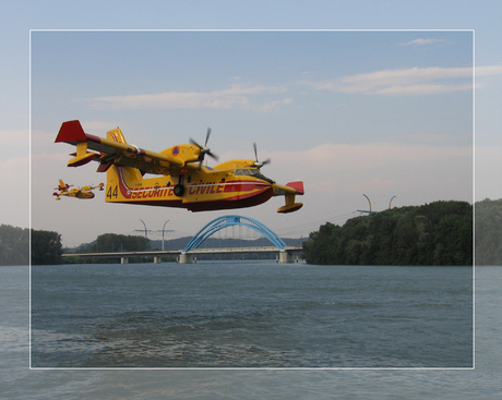 Canadair Blusvliegtuig