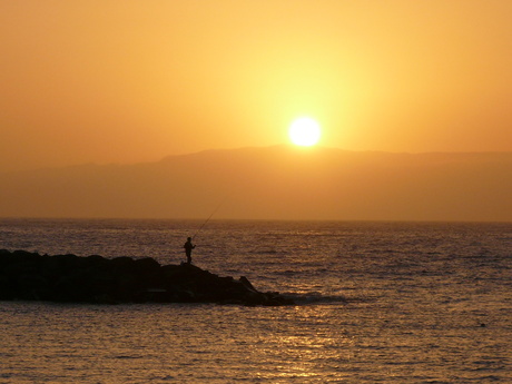 Zonsondergang op Tenerife