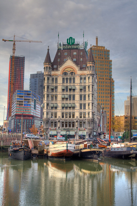 Witte Huis Rotterdam in HDR