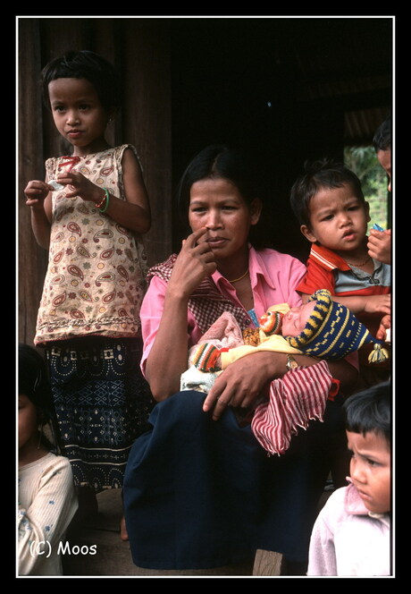 Cambodjaanse familie