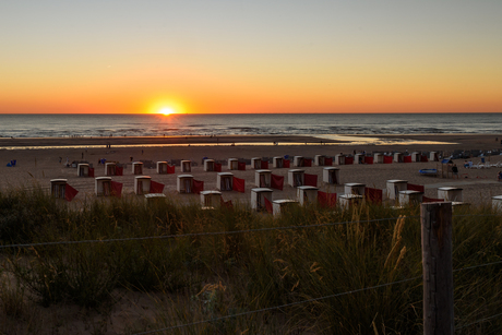 Zonsondergang Katwijk