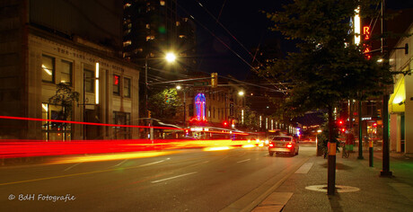 Vancouver by night