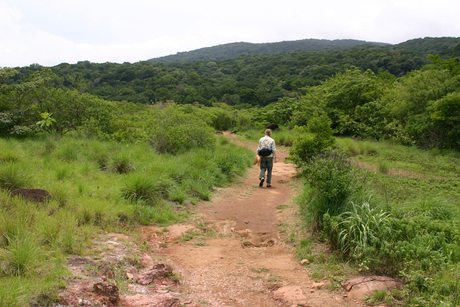 eenzame wandeling