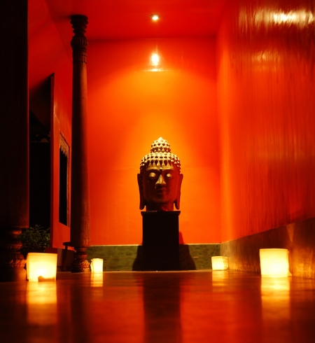 Spa in Tugu - Java - De entree van een spa in een hotel in Tugu. - foto door renevanheerdt_zoom op 27-01-2015 - deze foto bevat: spa, java, indonesie, tugu