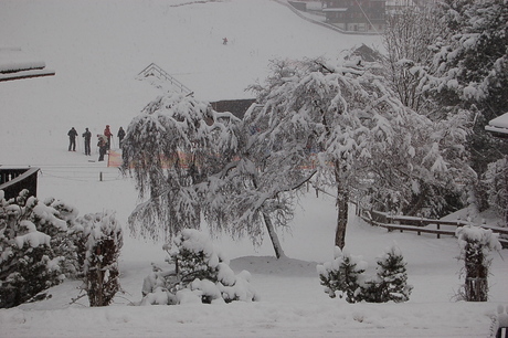 winter in Wengen Zwitserland