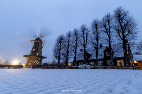 Sneeuw in Brabant!