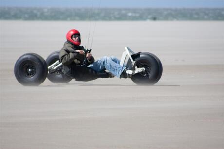 snelheid op het zand