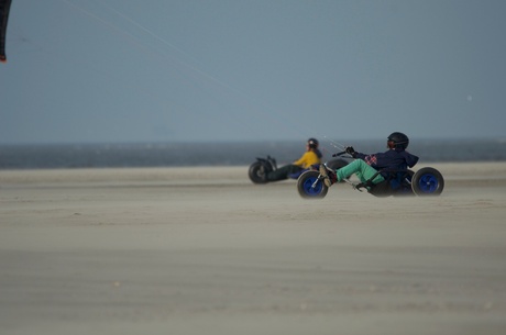 aan het strand