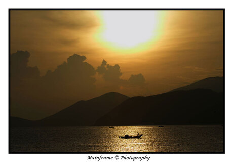 Sunset at HOI AN