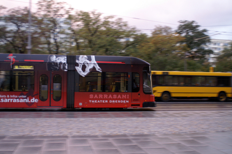 tram in Dresden