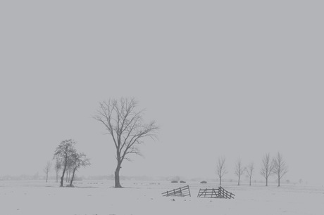 Winterlandschap Giessenburg