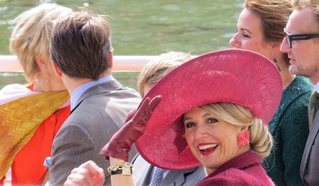 Maxima op Koningsdag