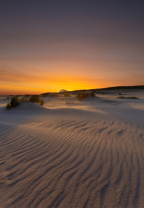 sunset maasvlakte