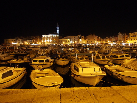 Rovinj bij avond