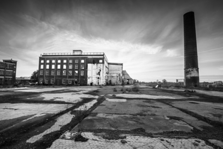 Oude suikerfabriek in Groningen