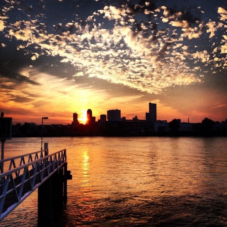 Sunset Rotterdam