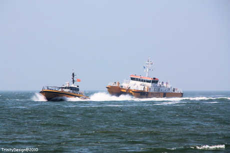 Loodsendienst voor de kust van Vlissingen