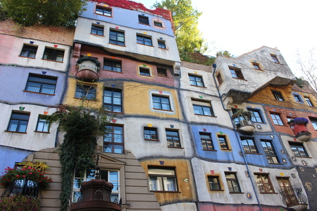 Hundertwasserhaus ,Wenen