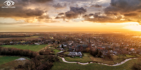 hometown sunset