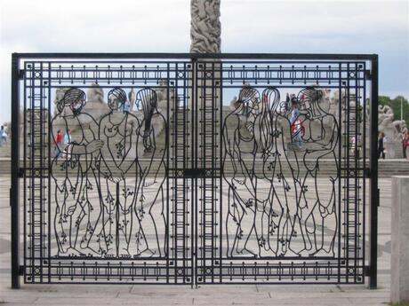 Vigeland park Noorwegen