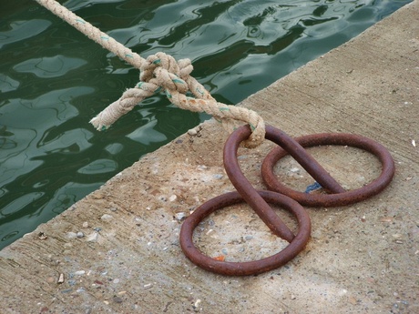 Stilleven in de haven