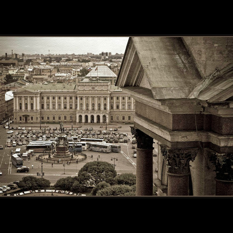 Bird's-eye view - St Isaac Square