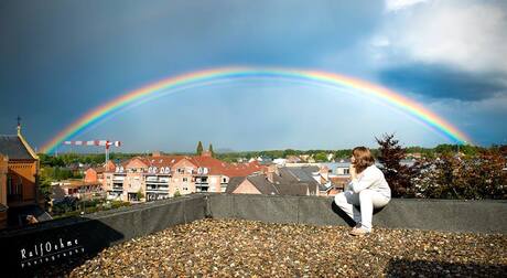 Nature phenomenon on the horizon