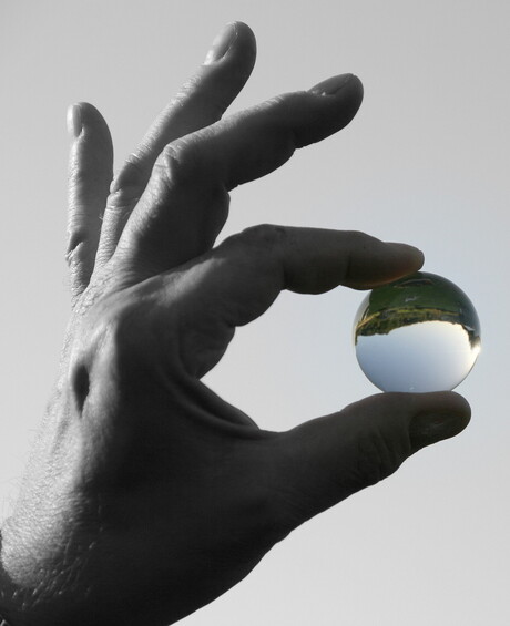 I've got the whole world in my hands