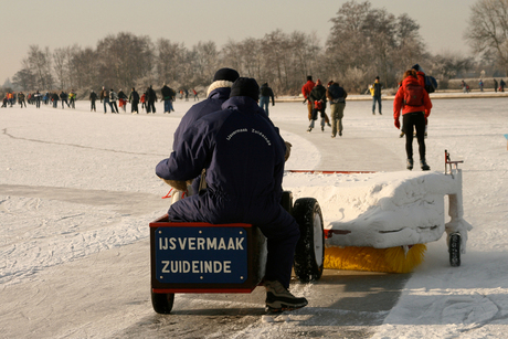 baanvegers in Nieuwkoop