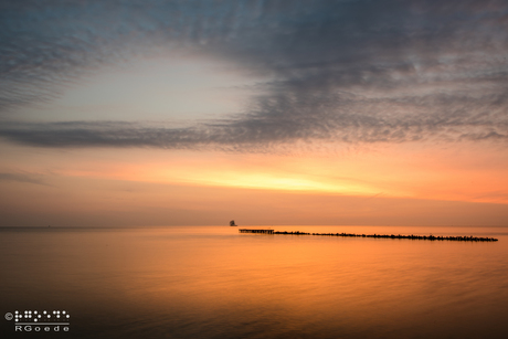 Zonsondergang Hindeloopen