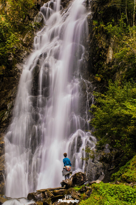 Catching waterfalls in Austria