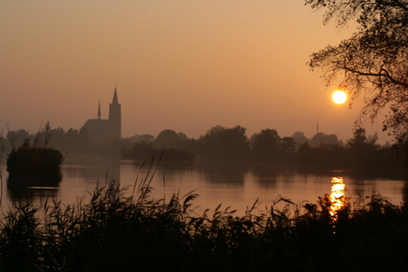 Zonsondergang vinkeveen